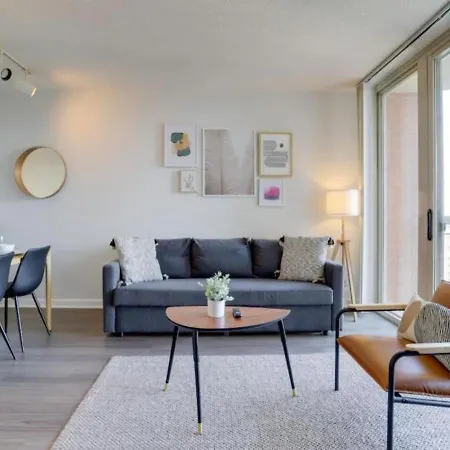 Upscale Ballston Living With Gym Access